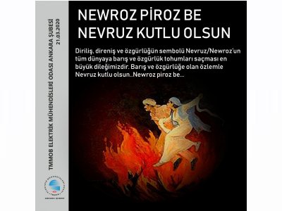 NEVRUZ KUTLU OLSUN NEWROZ PİROZ BE