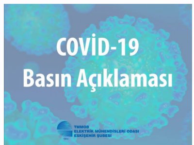 KORONAVİRÜS (COVİD-19) İLE İLGİLİ TEDBİRLERİ ARTIRMALIYIZ