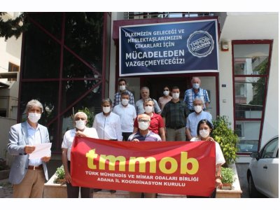 TMMOB ADANA İKK  DÜNYA ÇEVRE GÜNÜ BASIN AÇIKLAMASI