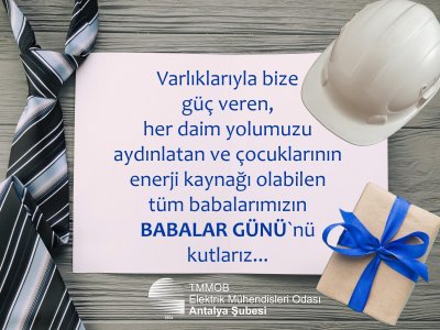 BABALAR GÜNÜ KUTLU OLSUN...