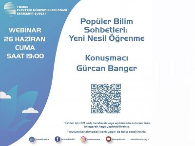 POPÜLER BİLİM SOHBETLERİ - YENİ NESİL ÖĞRENME