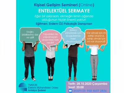 KİŞİSEL GELİŞİM SEMİNERİ: ENTELEKTÜEL SERMAYE