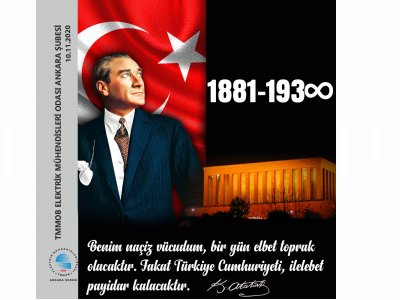 10 KASIM 1938ATATÜRK`Ü SAYGI VE ÖZLEMLE ANIYORUZ