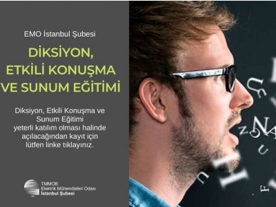 DİKSİYON, ETKİLİ KONUŞMA VE SUNUM EĞİTİMİ