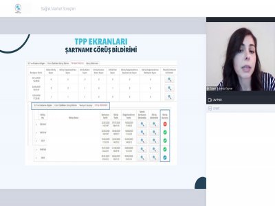 SAĞLIK MARKET SÜREÇLERİ BAŞLIKLI WEBINAR DÜZENLENDİ