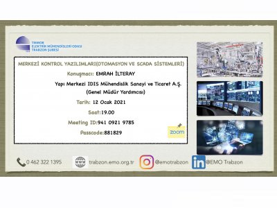 WEBINAR: MERKEZİ KONTROL YAZILIMLARI