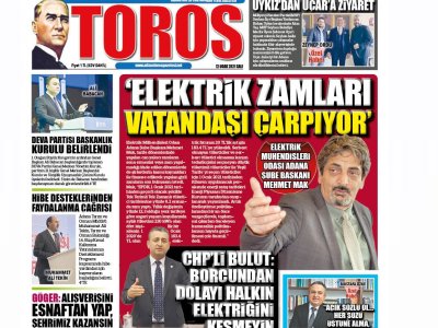 ELEKTRİK ZAMMI VE ENERJİ TASARRUFU HAKKINDA YAZILI VE GÖRSEL BASINDA ÇIKAN HABERLER