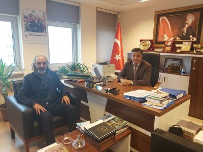 TRABZON BİLİRKİŞİLİK BÖLGE KURULU BAŞKAN ZİYARETİ.