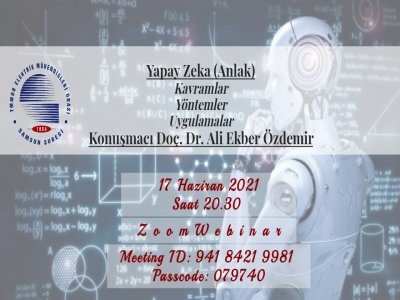 ZOOM WEBINAR: YAPAY ZEKA (ANLAK)