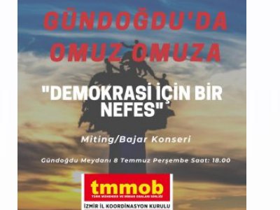DEMOKRASİ İÇİN NEFES MİTİNGİ