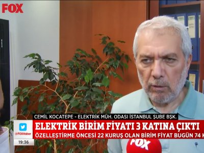 ŞUBE BAŞKANIMIZ CEMİL KOCATEPE FOX ANA HABER`DE