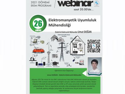 ELEKTROMANYETİK UYUMLULUK MÜHENDİSLİĞİ WEBINAR DÜZENLENECEK
