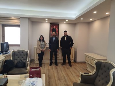 GAZİ ÜNİVERSİTESİ MÜHENDİSLİK FAKÜLTESİ DEKANI PROF. DR. RAHMİ ÜNAL`A ZİYARET GERÇEKLEŞTİRİLDİ
