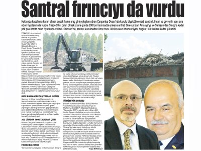SANTRAL FIRINCIYI DA VURDU (GAZETE GERÇEK)