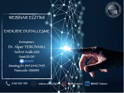 WEBİNAR:`ENERJİDE DİJİTALLEŞME`