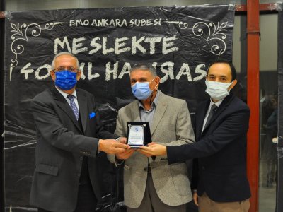 MESLEKTE 25., 40., 50. VE 60. YIL PLAKET TÖRENİ GERÇEKLEŞTİ