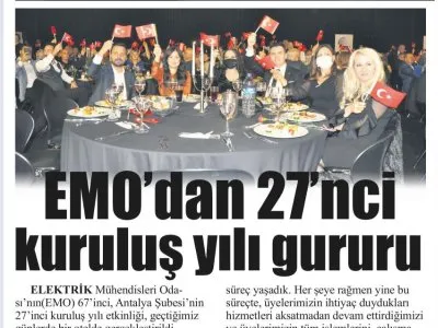 MÜHENDİSLERİN GECESİ (İLERİ - 08.12.2021)