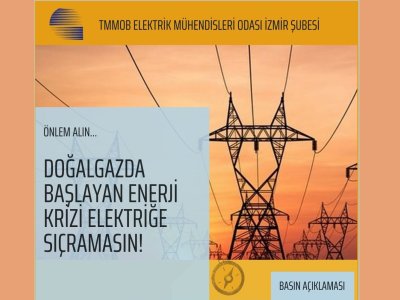 DOĞALGAZDA BAŞLAYAN ENERJİ KRİZİ ELEKTRİĞE SIÇRAMASIN!