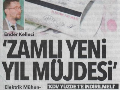ZAMLI YENİ YIL MÜJDESİ MİLLİ İRADE GAZETESİ 4 OCAK SALI 2022