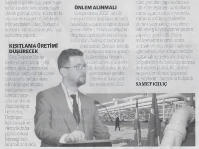 BASIN AÇIKLAMASI: ENERJİMİZİ YURTDIŞINDA BİR VANAYA BAĞIMLI HALE GETİREN POLİTİKALARA İTİRAZ EDİYORUZ.