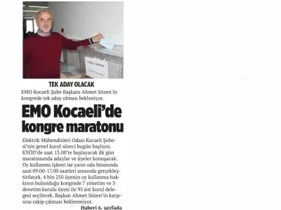ÖZGÜR KOCAELİ  :  EMO KOCAELİDE KONGRE MARATONU