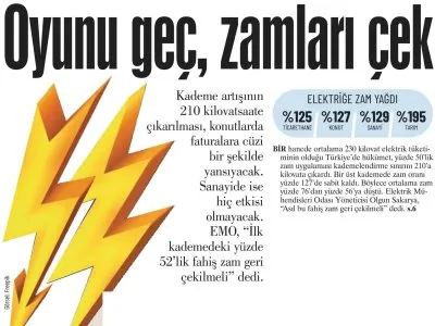 OYUNU GEÇ ZAMLARI ÇEK (GÜNLÜK EVRENSEL)