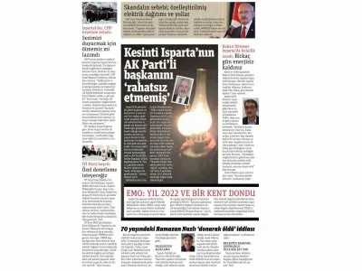 ISPARTA DRAMI (GAZETE PENCERE)