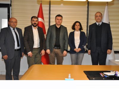AKDENİZ ÜNİVERSİTESİ TEKNİK BİLİMLER MYO`DAN ŞUBEMİZİ ZİYARET
