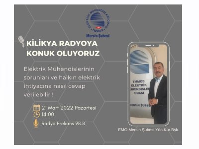 KİLİKYA RADYOYA KONUK OLUYORUZ