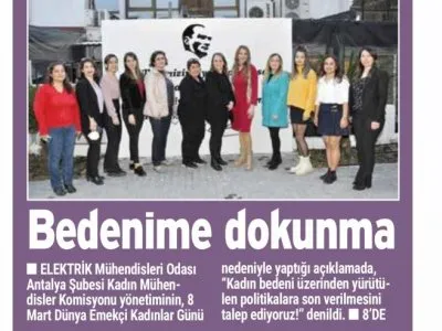 BEDENİME DOKUNMA (ANTALYA KÖRFEZ-08.03.2022)