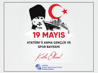 19 MAYIS ATATÜRK`Ü ANMA GENÇLİK VE SPOR BAYRAMIMIZ KUTLU OLSUN!