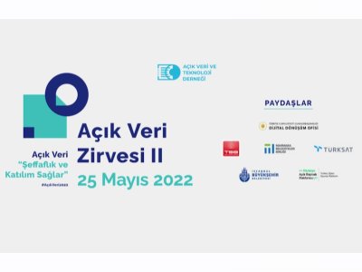 AÇIK VERİ ZİRVESİ II, 25 MAYIS 2022 ÇARŞAMBA GÜNÜ DÜZENLENECEK