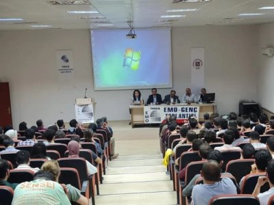 FIRAT ÜNİVERSİTESİ ELEKTRİK-ELEKTRONİK MÜHENDİSLİĞİ BÖLÜMÜ VE ÖĞRENCİLERİ İLE BİLGİLENDİRME TOPLANTISINDA BİR ARAYA GELİNDİ