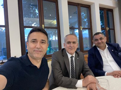 EMO ANKARA ŞUBESİ YÖNETİM KURULU BAŞKANI AKŞAM YEMEĞİNDE EMO GENÇ ÜYELERİYLE BULUŞTU