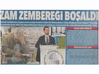 `ZAM ZEMBEREĞİ BOŞALDI` ŞEHİR GAZETESİ 4 HAZİRAN 2022 CUMARTESİ