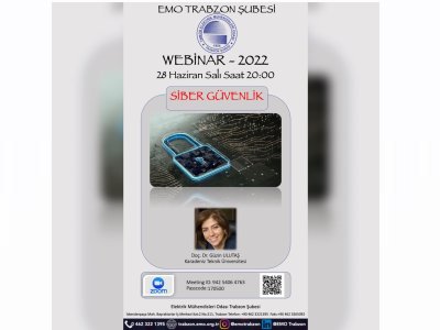 WEBİNAR:`SİBER GÜVENLİK`