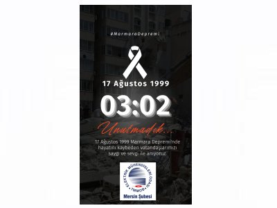 17 AĞUSTOS 1999 MARMARA DEPREMİNİ UNUTMADIK