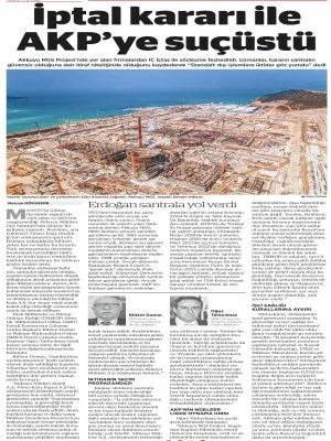 İPTAL KARARI İLE AKP`YE SUÇÜSTÜ (BİRGÜN)