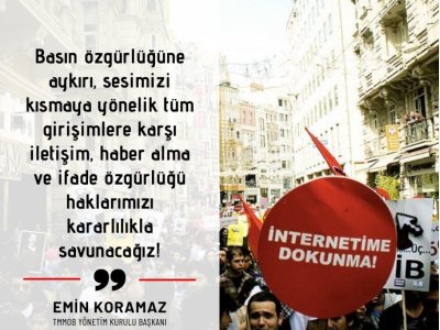 DEZENFORMASYONLA MÜCADELE ADI ALTINDA `<B>SANSÜR</B>`E HAYIR!
