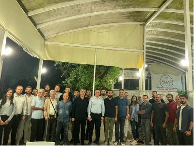 EMO MANAVGAT İLÇE TEMSİLCİSİ ABDULLAH CENGİZE PLAKET VERİLDİ
