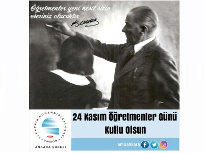 24 KASIM ÖĞRETMENLER GÜNÜ KUTLU OLSUN