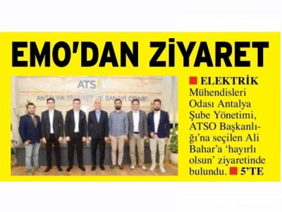 EMO`DAN ZİYARET (ANTALYA KÖRFEZ-19.11.2022)
