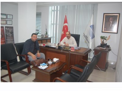 AHB BİLİŞİM KURUCUSU SN. ALİ HAYDAR BORAZAN ŞUBEMİZİ ZİYARET ETTİ