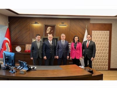 TEDAŞ GENEL MÜDÜRLÜĞÜNE ZİYARET GERÇEKLEŞTİ