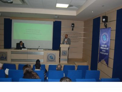 İMALAT SANAYİNDE ENERJİ VERİMLİLİĞİ VE GÜNCEL YAKLAŞIMLAR KONULU SEMİNERİMİZ UMUT OĞUR SUNUMU İLE GERÇEKLEŞTİRİLDİ