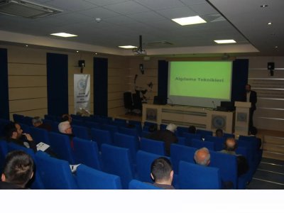 MAVİLİ ELEKTRONİK FİRMASI İŞ BİRLİĞİYLE ŞUBEMİZDE YANGIN ALGILAMA VE ALARM SİSTEM TASARIMI SEMİNERİ GERÇEKLEŞTİRİLDİ.