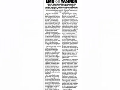 EMO 68 YASINDA (GÜNEY HABER)