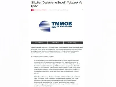 ŞİRKETLERİ DESTEKLEME BEDELİ`; YOLSUZLUK VE ŞAİBE (TURK-İNTERNET.COM)
