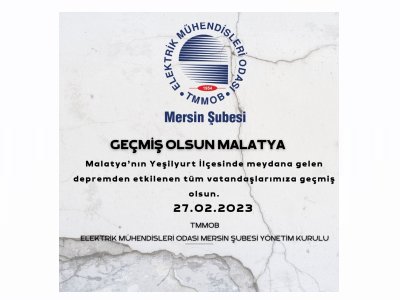GEÇMİŞ OLSUN MALATYA !