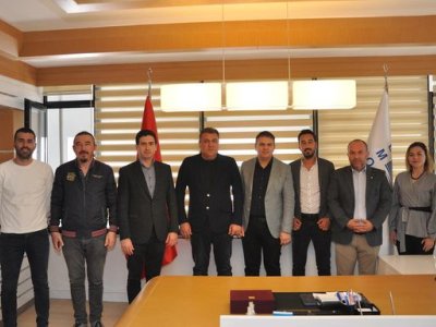 ATSO 44.GRUP MESLEK KOMİTESİNDEN ŞUBEMİZE ZİYARET